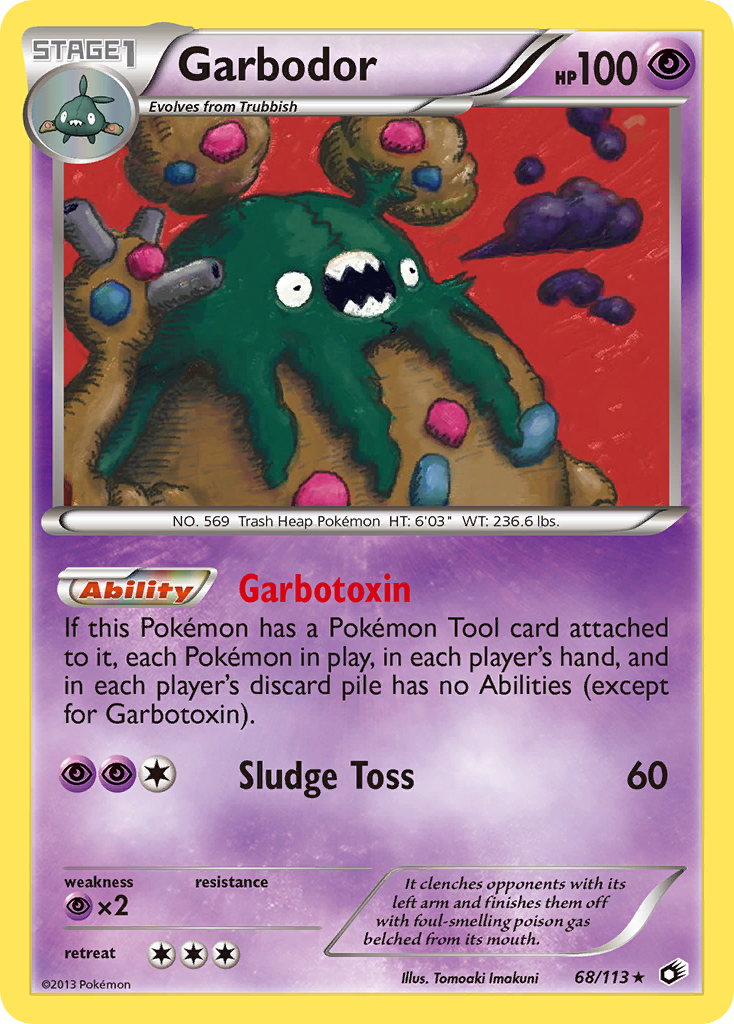Garbodor — Legendary Treasures #68/113