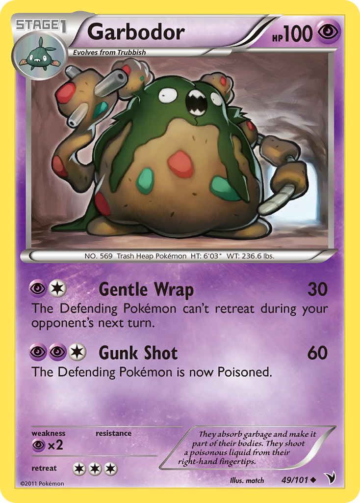 Garbodor — Noble Victories #49/101