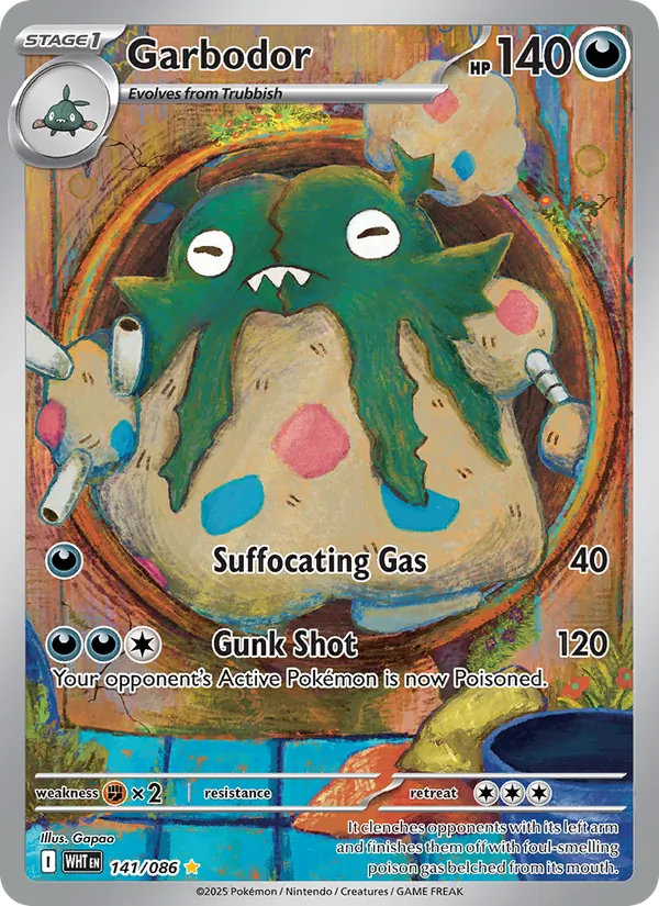 Garbodor — SV: White Flare #141/086