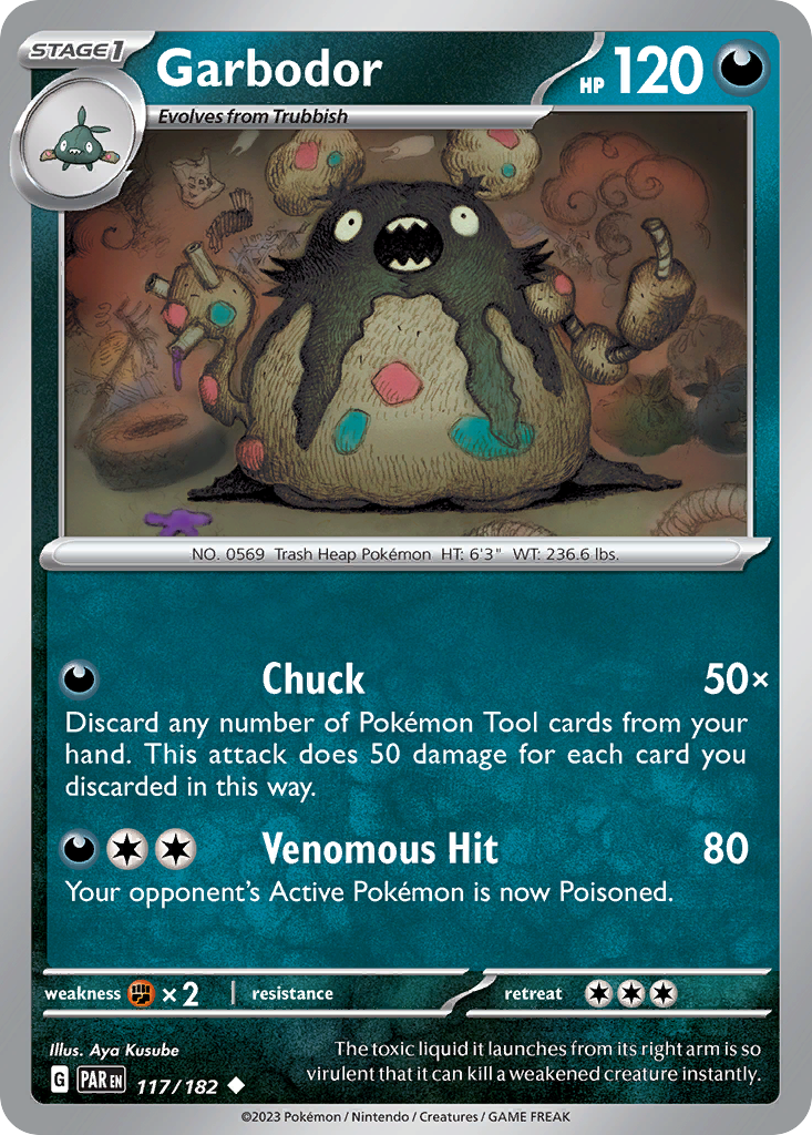 Garbodor — SV04: Paradox Rift #117/182