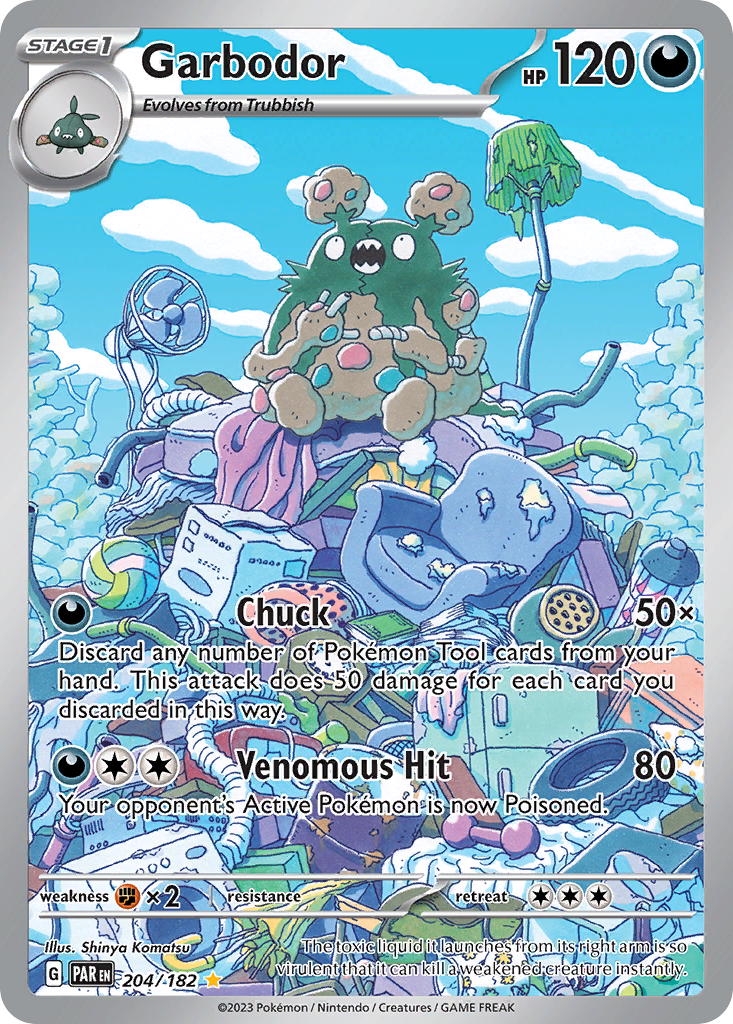 Garbodor — SV04: Paradox Rift #204/182