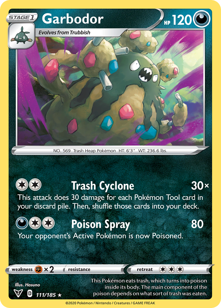 Garbodor — SWSH04: Vivid Voltage #111/185