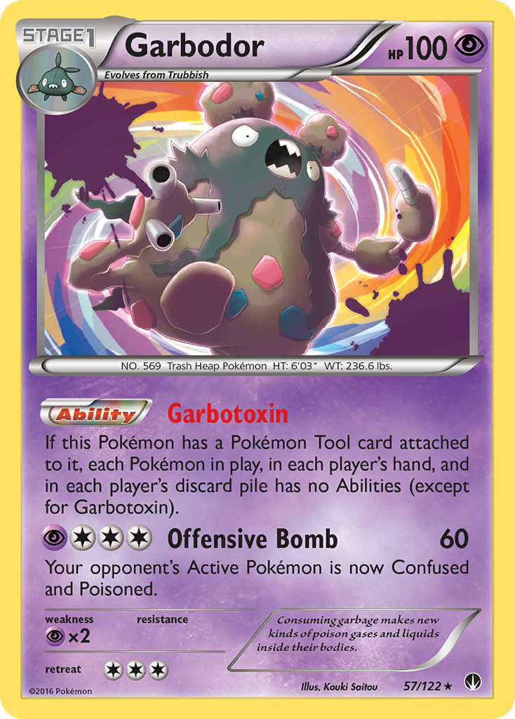 Garbodor — XY - BREAKpoint #57/122