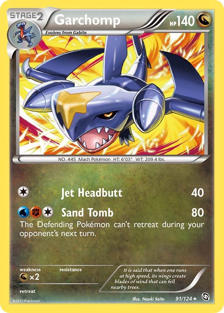 Garchomp — Deck Exclusives #091/124