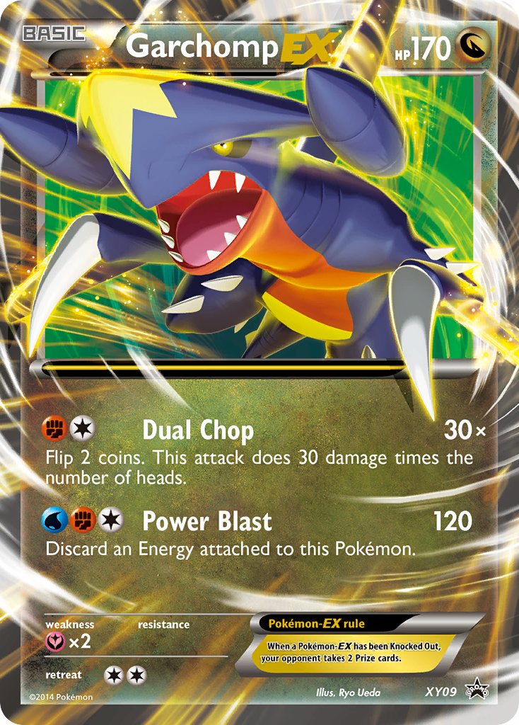 Garchomp EX — Jumbo Cards #XY09