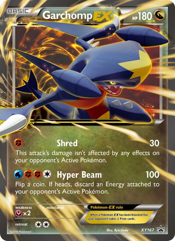 Garchomp EX — XY Promos #XY167