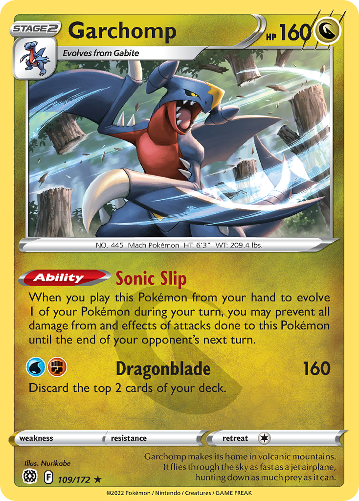Garchomp — Prize Pack Series Cards #109/172