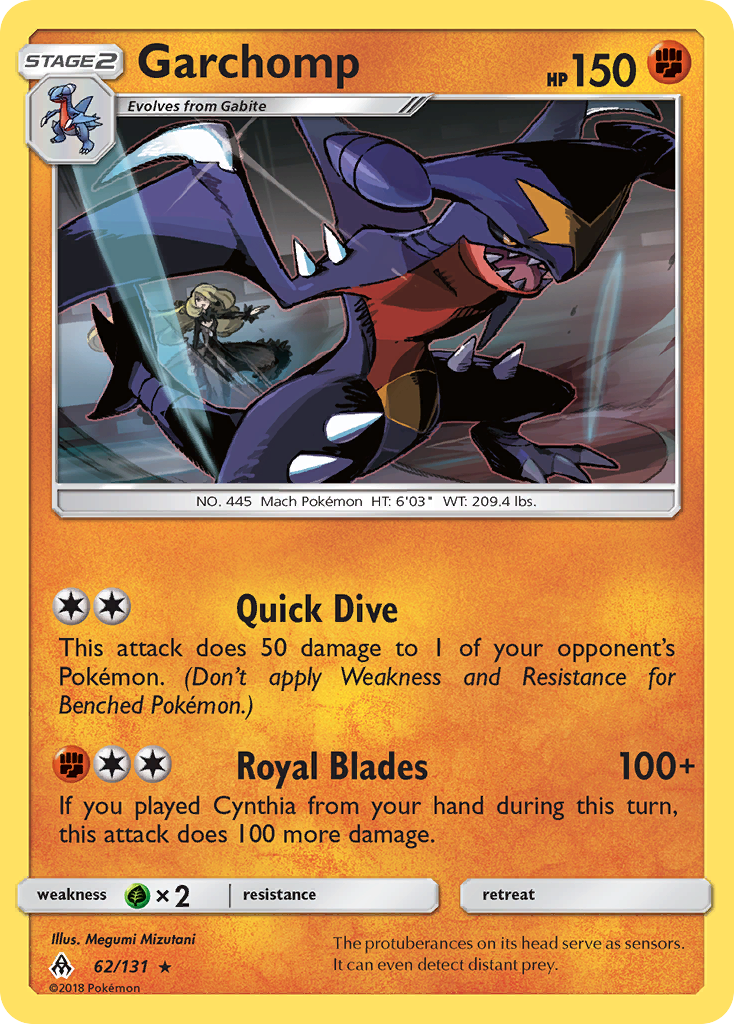 Garchomp — SM - Forbidden Light #62/131
