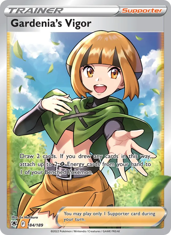 Gardenia's Vigor (Full Art) — SWSH10: Astral Radiance #184/189