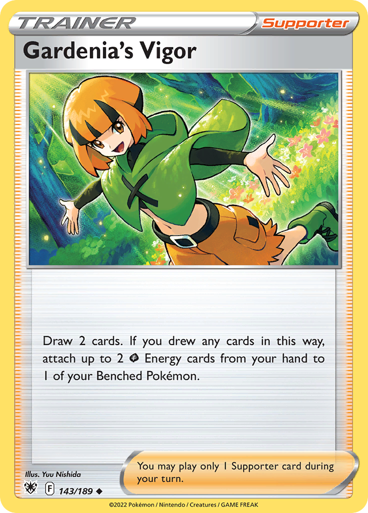 Gardenia's Vigor — Prize Pack Series Cards #143/189