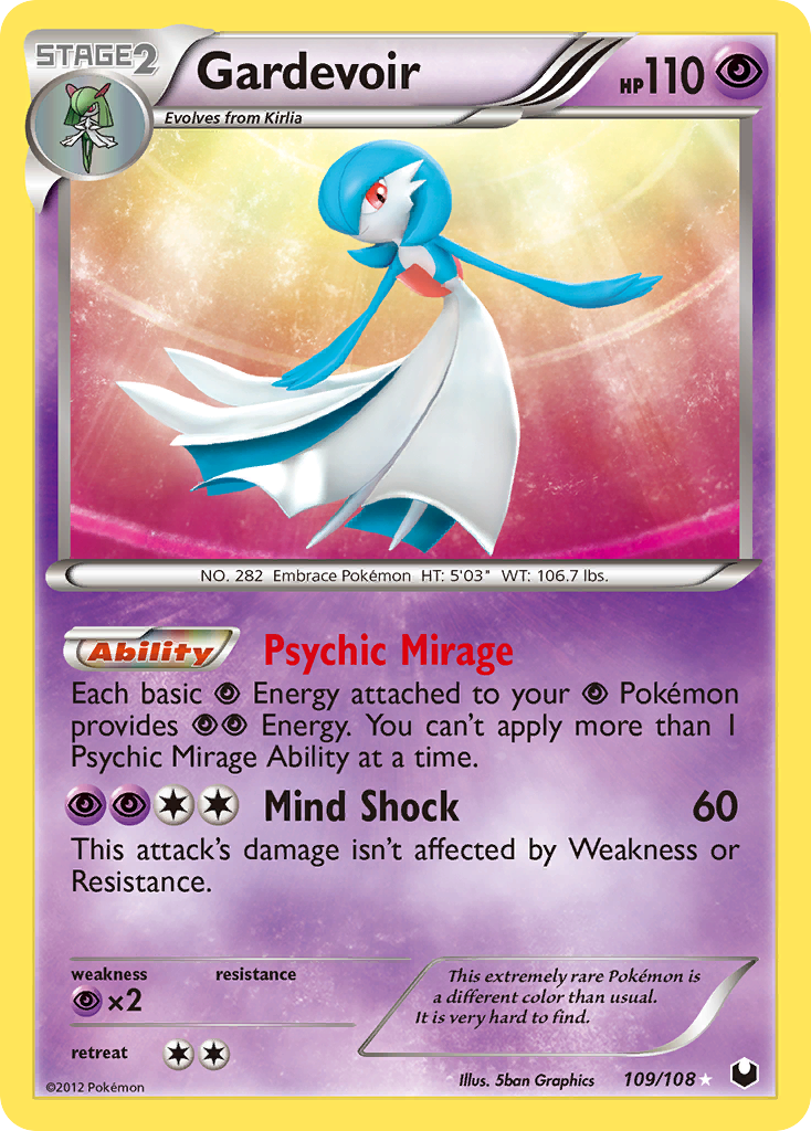 Gardevoir — Dark Explorers #109/108