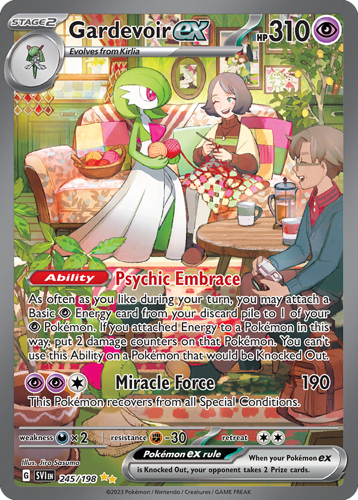 Gardevoir ex — SV01: Scarlet & Violet Base Set #245/198