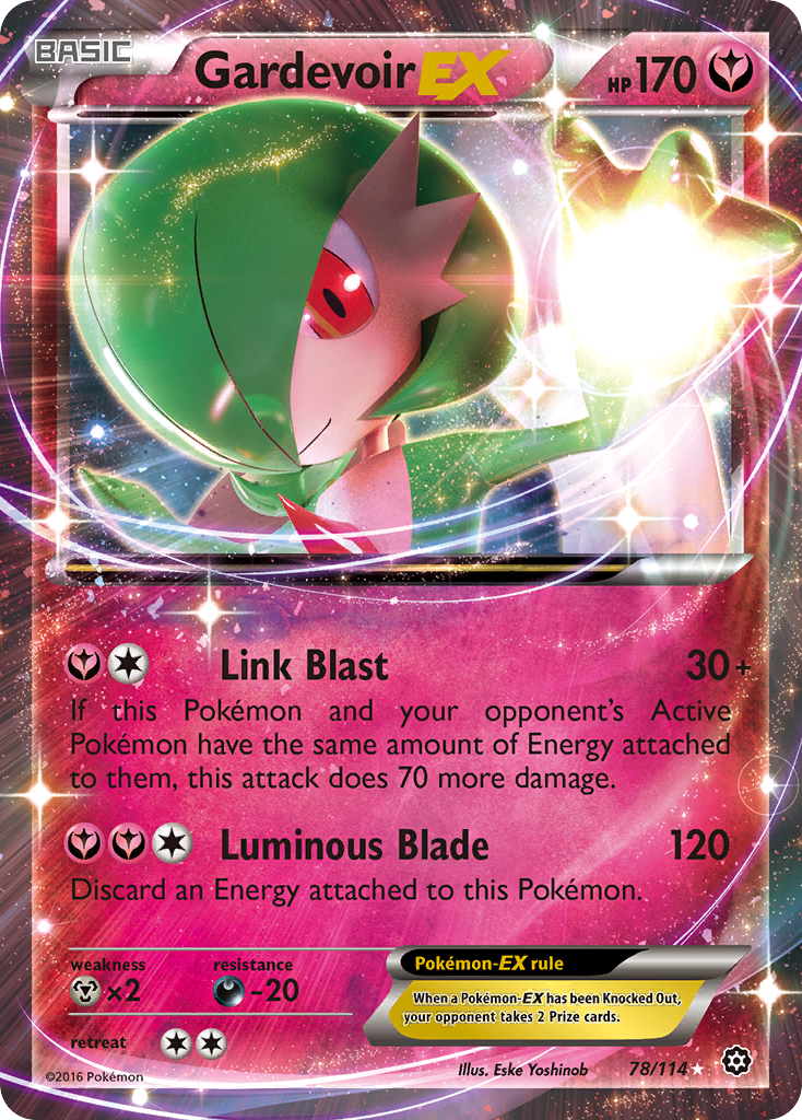 Gardevoir EX — XY - Steam Siege #78/114