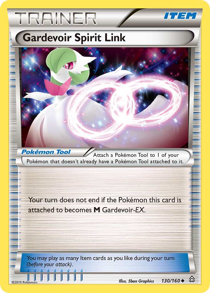 Gardevoir Spirit Link — XY - Primal Clash #130/160
