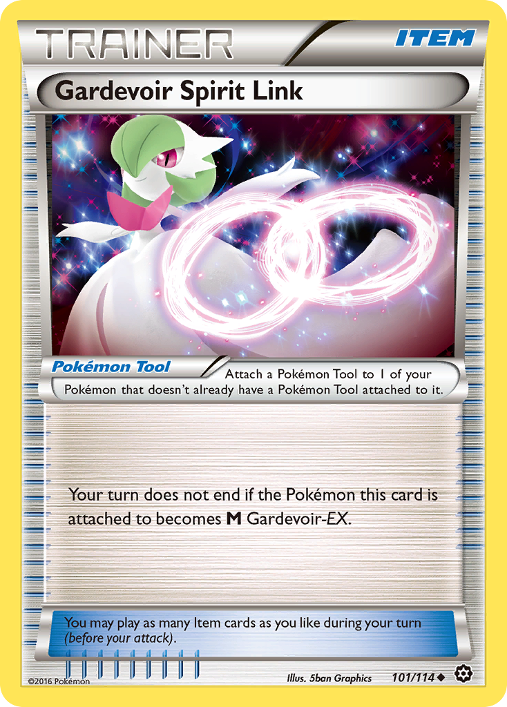 Gardevoir Spirit Link — XY - Steam Siege #101/114