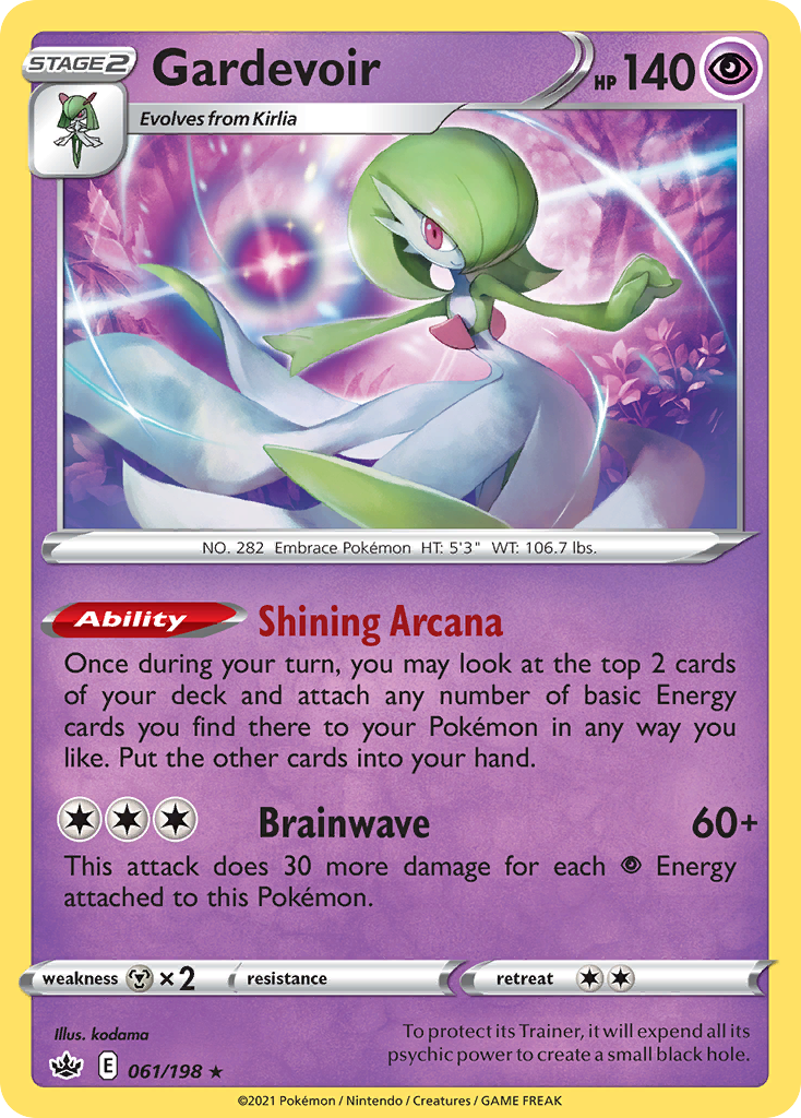 Gardevoir — SWSH06: Chilling Reign #061/198