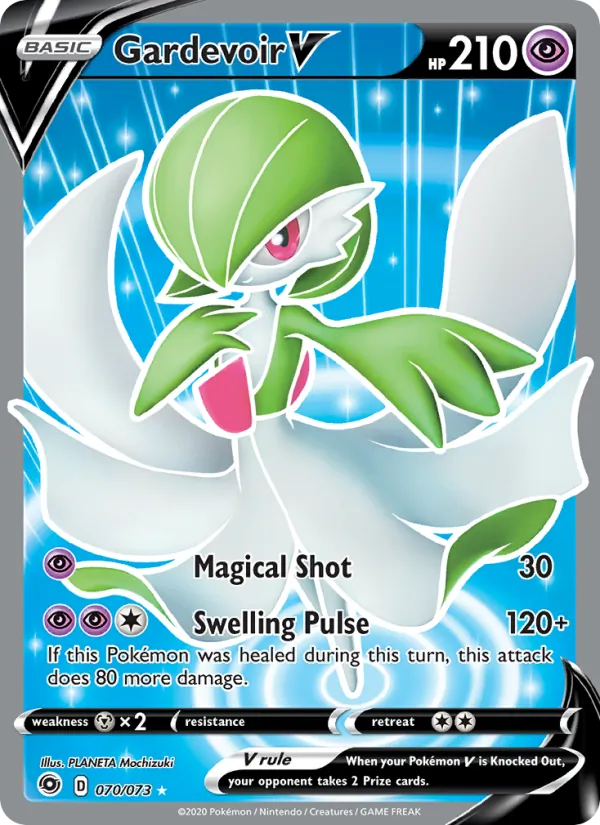 Gardevoir V (Full Art) — Champion's Path #70/73