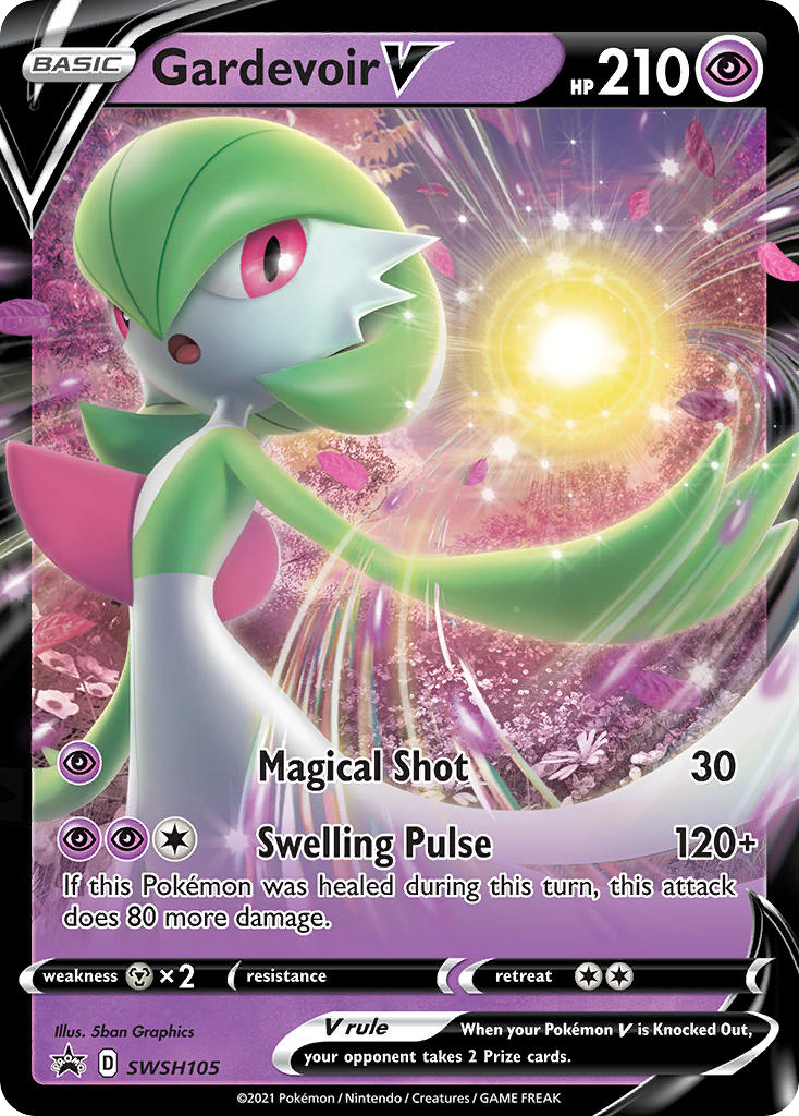 Gardevoir V — SWSH: Sword & Shield Promo Cards #SWSH105