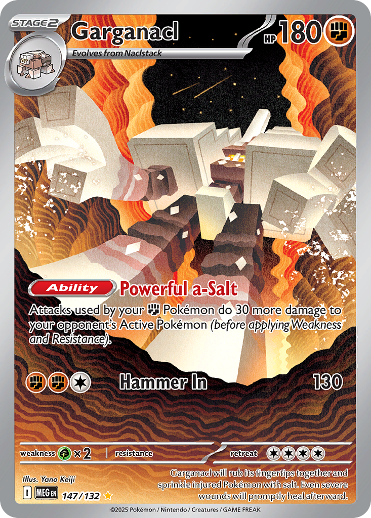 Garganacl — ME01: Mega Evolution #147/132