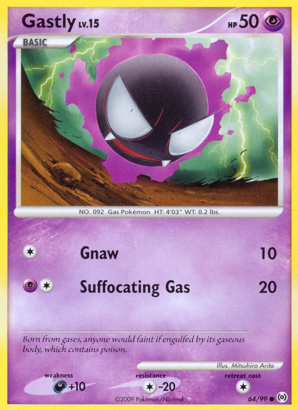 Gastly (64) — Arceus #64/99