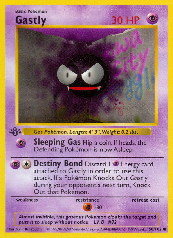 Gastly — Base Set #050/102