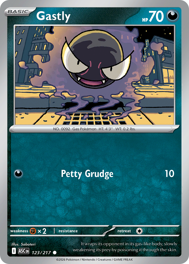 Gastly (Energy Symbol Pattern)
