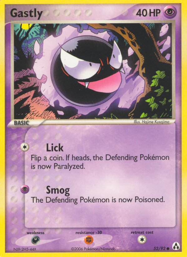 Gastly — Legend Maker #52/92