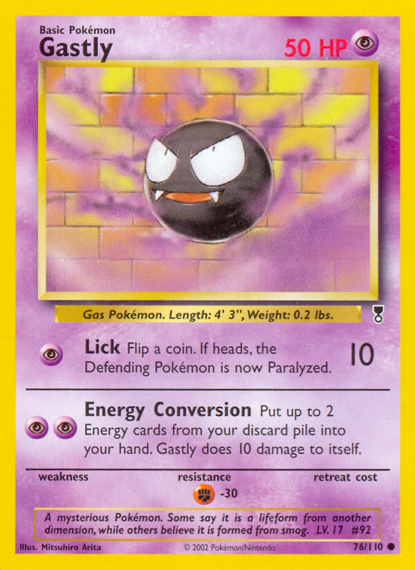 Gastly — Legendary Collection #076/110