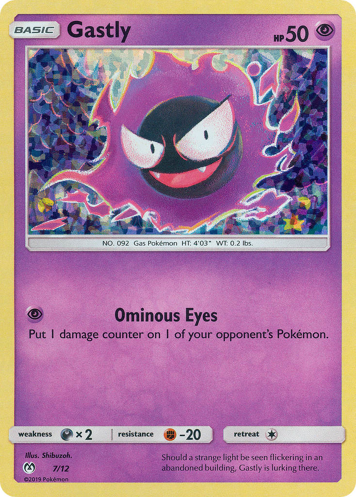 Gastly — McDonald's Promos 2019 #007/012
