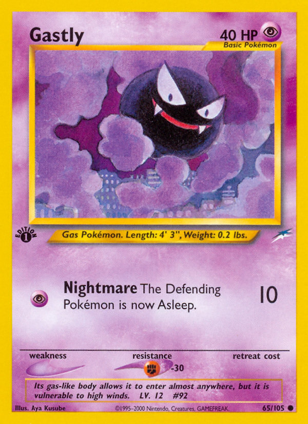 Gastly — Neo Destiny #065/105