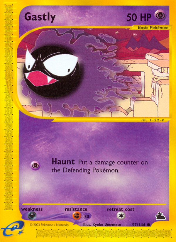 Gastly — Skyridge #057/144