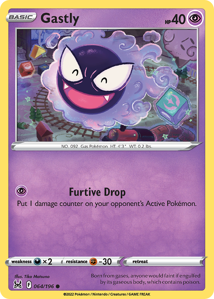Gastly — Trick or Trade BOOster Bundle 2023 #064/196