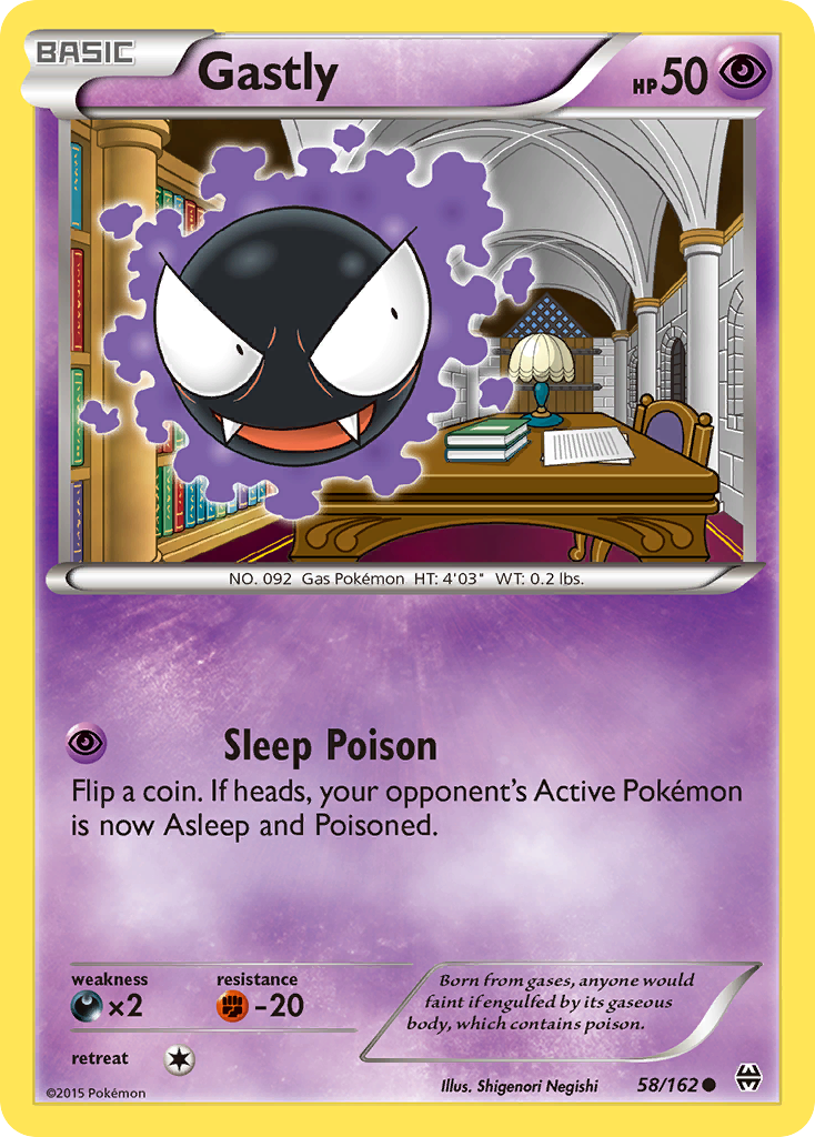 Gastly — XY - BREAKthrough #58/162