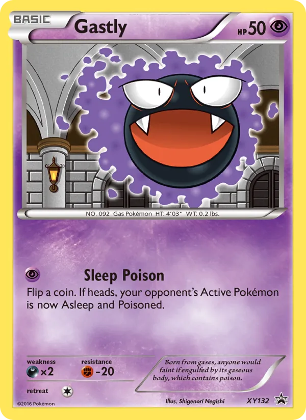 Gastly — XY Promos #XY132