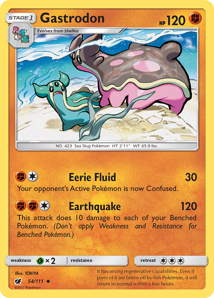 Gastrodon — SM - Crimson Invasion #54/111
