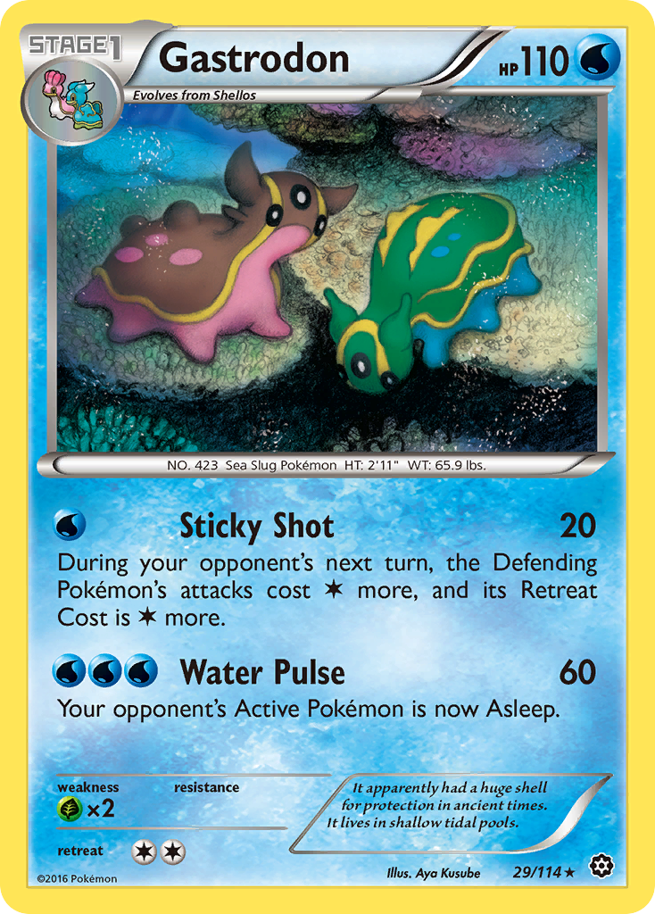 Gastrodon — XY - Steam Siege #29/114