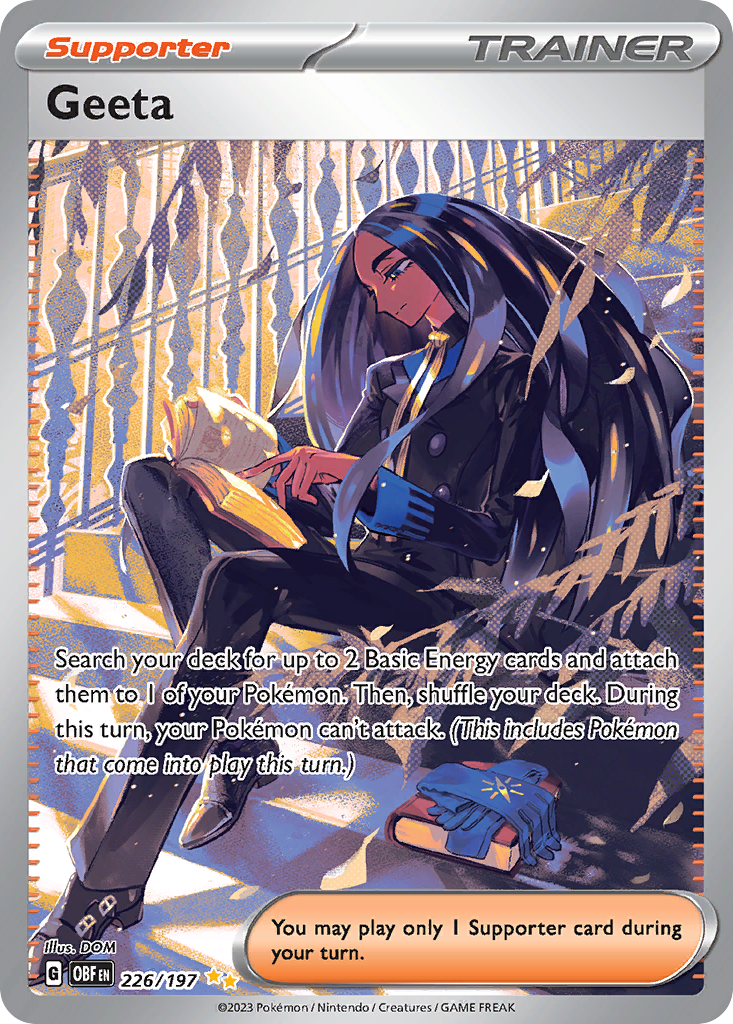 Geeta — SV03: Obsidian Flames #226/197