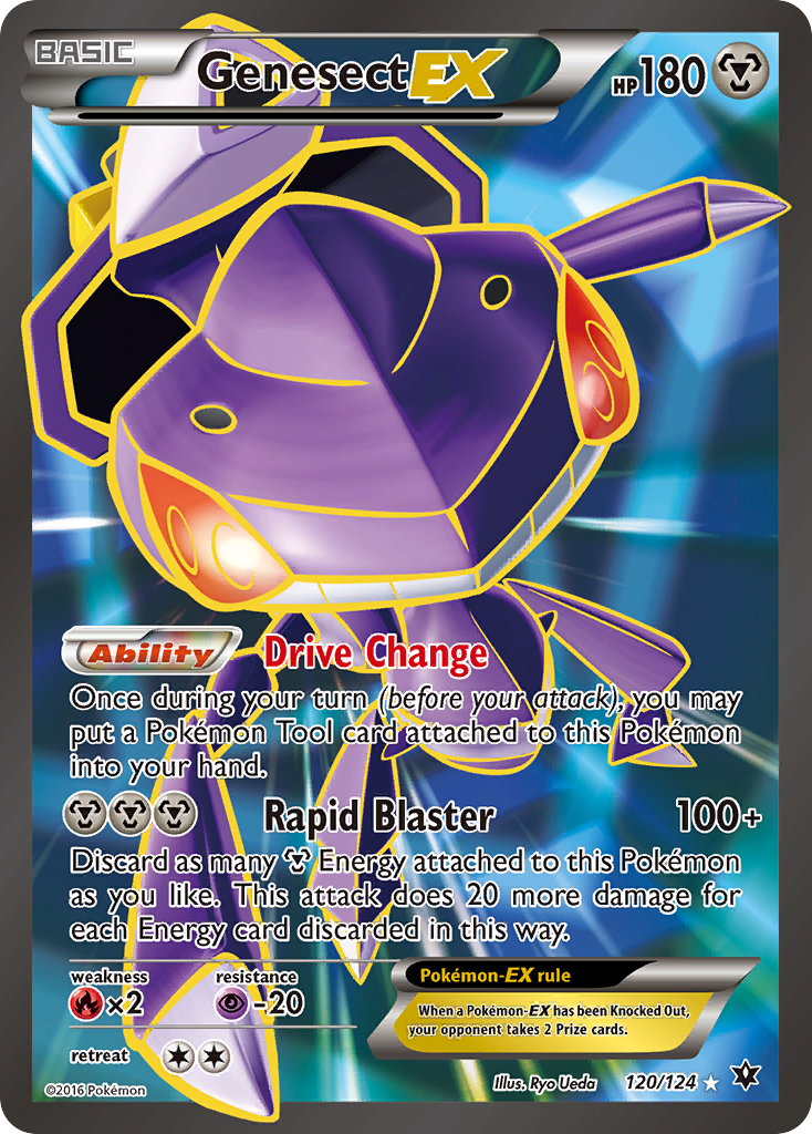 Genesect EX (Full Art) — XY - Fates Collide #120/124