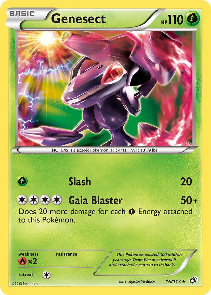 Genesect — Legendary Treasures #16/113