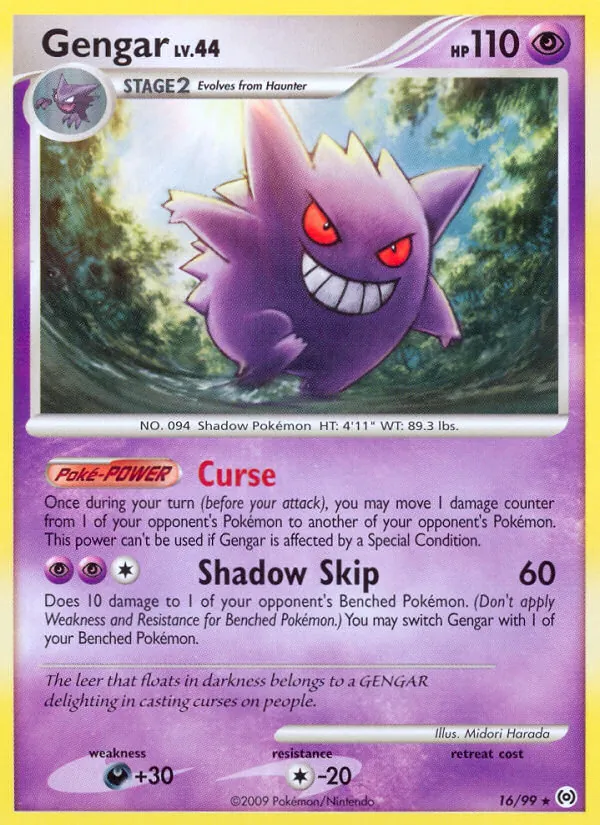 Gengar (16) — Arceus #16/99