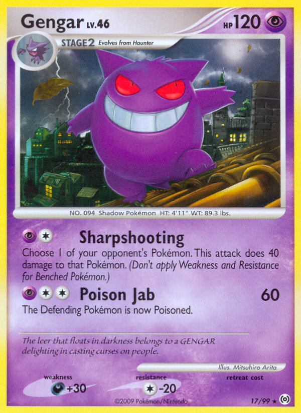 Gengar (17) — Arceus #17/99