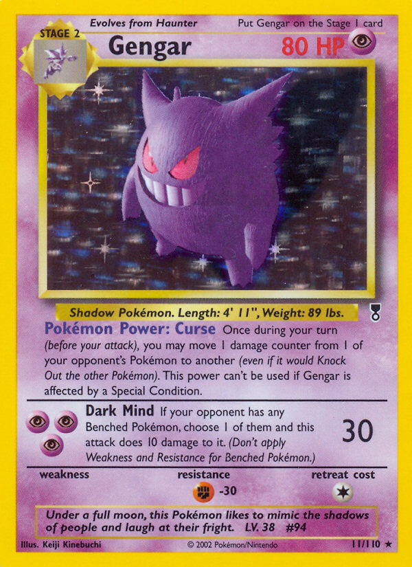 Gengar — Legendary Collection #011/110