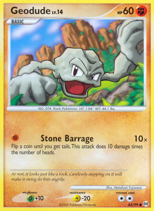 Geodude — Arceus #65/99