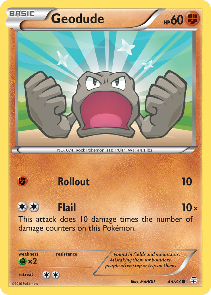 Geodude — Generations #43/83