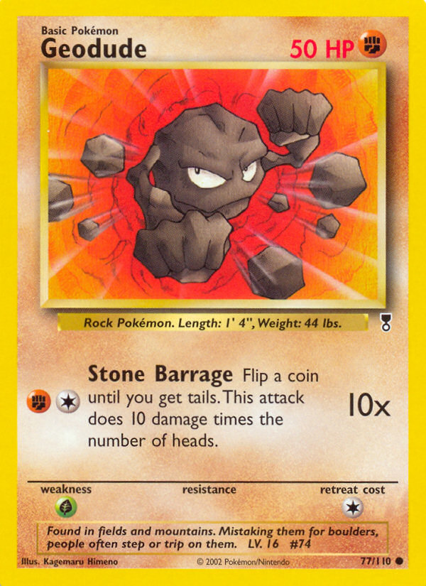 Geodude — Legendary Collection #077/110