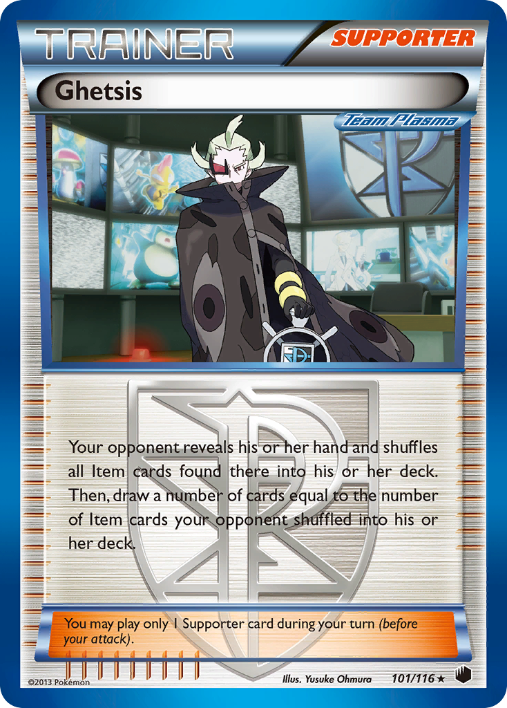 Ghetsis (Team Plasma) — Plasma Freeze #101/116