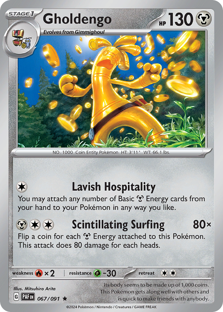 Gholdengo — SV: Paldean Fates #067/091