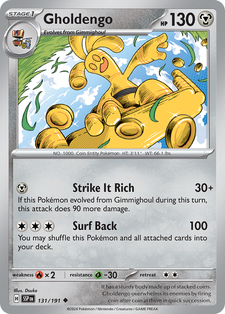Gholdengo — SV08: Surging Sparks #131/191