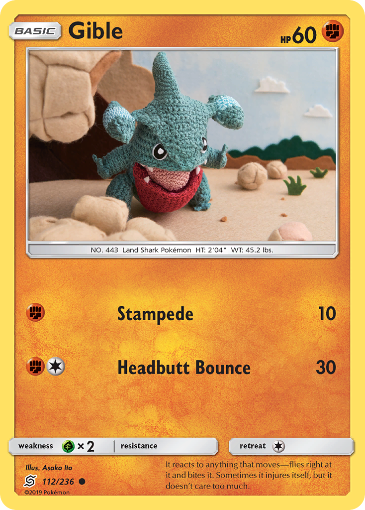 Gible — SM - Unified Minds #112/236