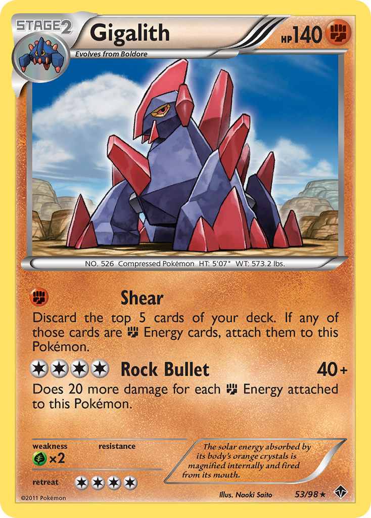 Gigalith — Blister Exclusives #053/098